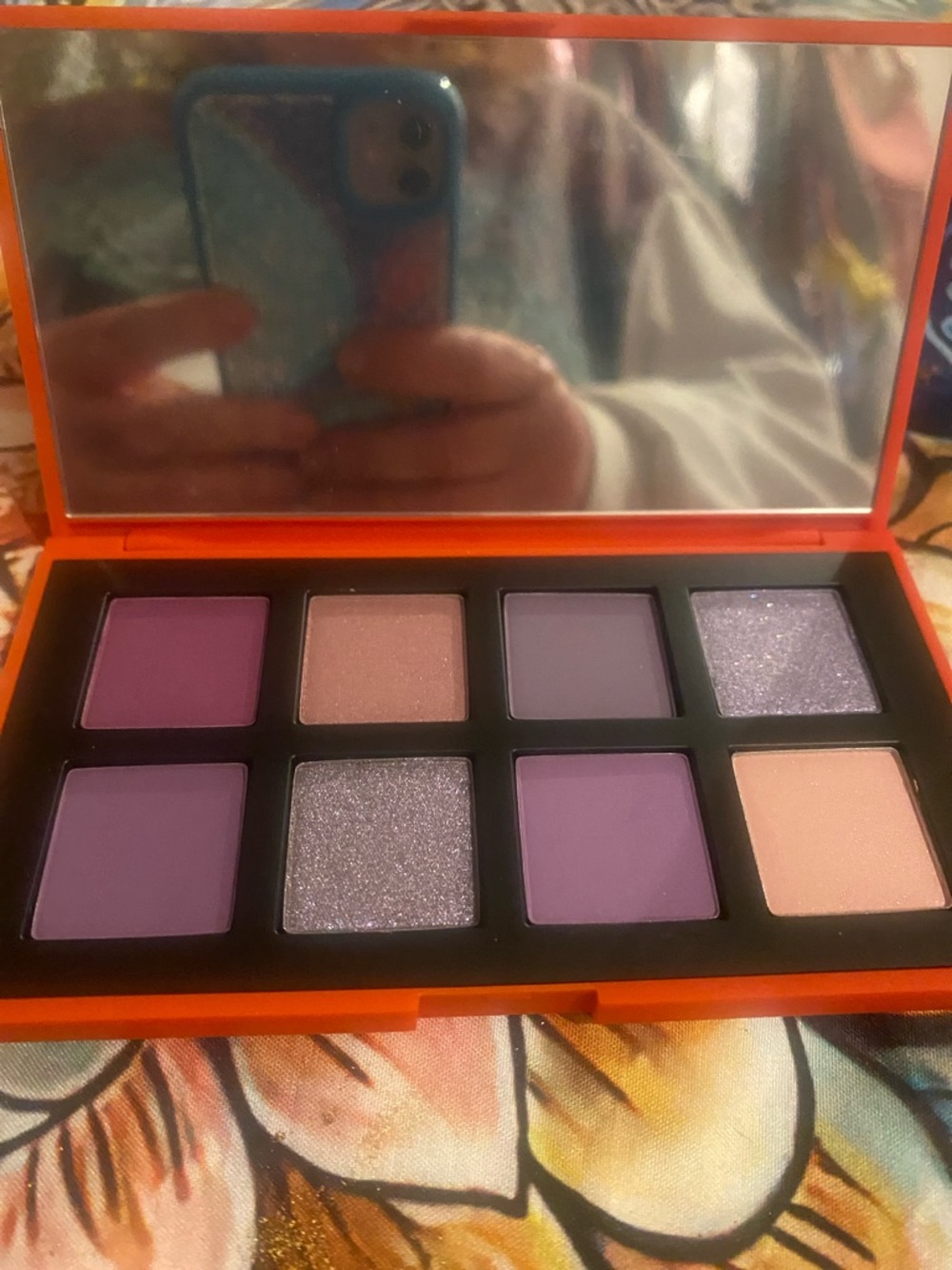 Vibrant Purple Eyeshadow Palette for Women - Multi-Finish Lilac & Violet Shades
